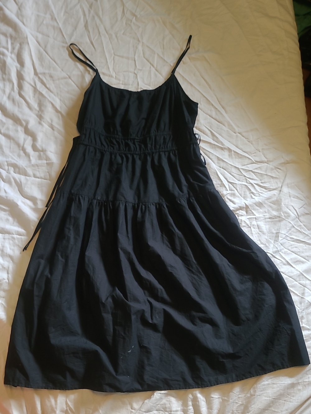 Universal Thread Black Spaghetti-Strap Midi Dress